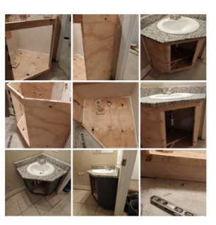 Bath & vanity build